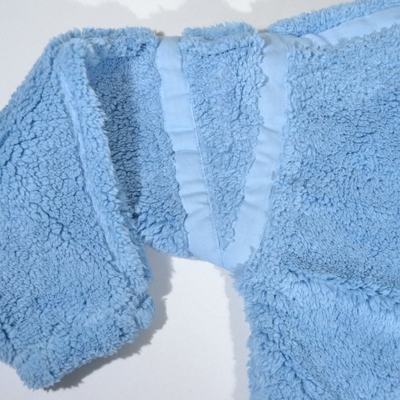 FREE PEOPLE NANTUCKET FLEECE in Light Blue. Cool Breeze NEW - Picture 8 of 10